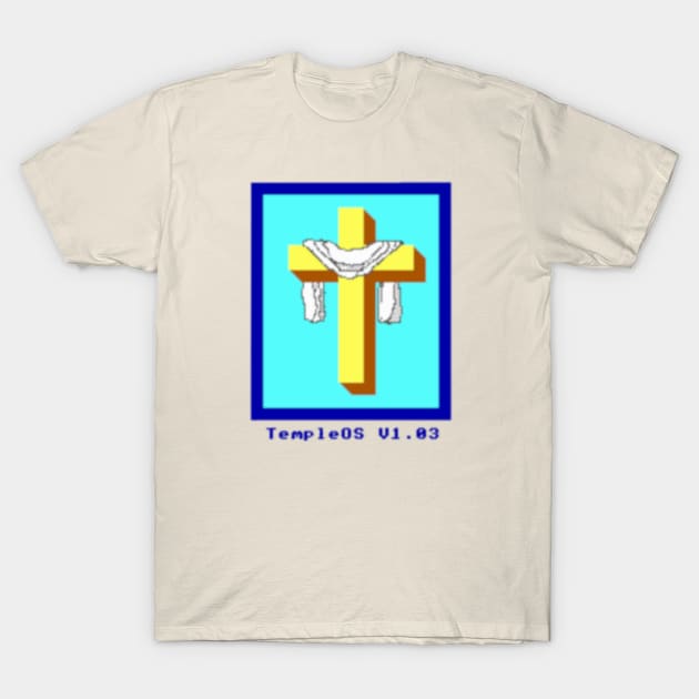 Temple OS T-Shirt by ForestFire